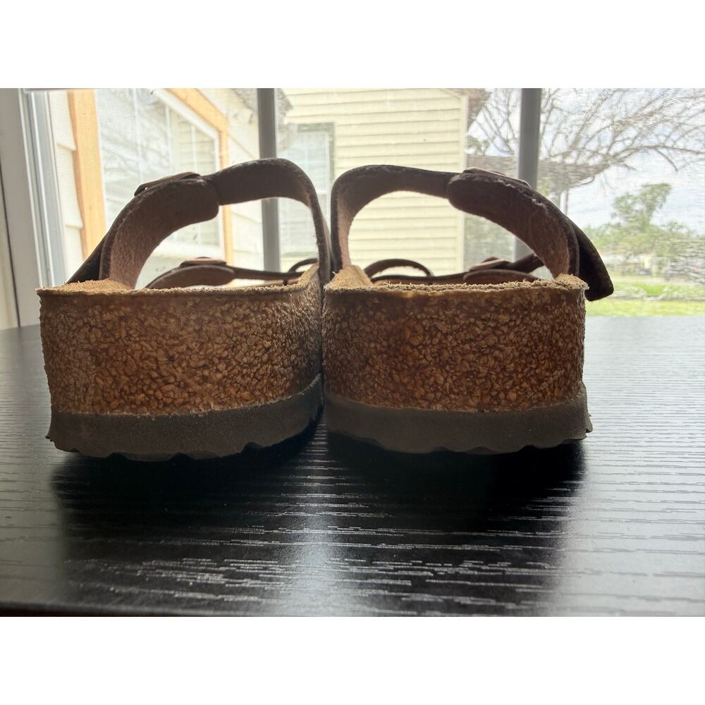 Birkenstock Mayari Brown Birko-Flor Sandals Size 39 EU 8-8.5 US Toe Loop - Picture 6 of 10